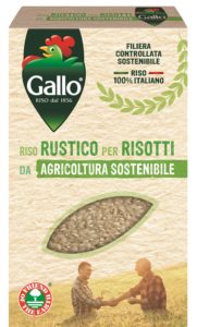 Riso Gallo da agricoltura sostenibile 